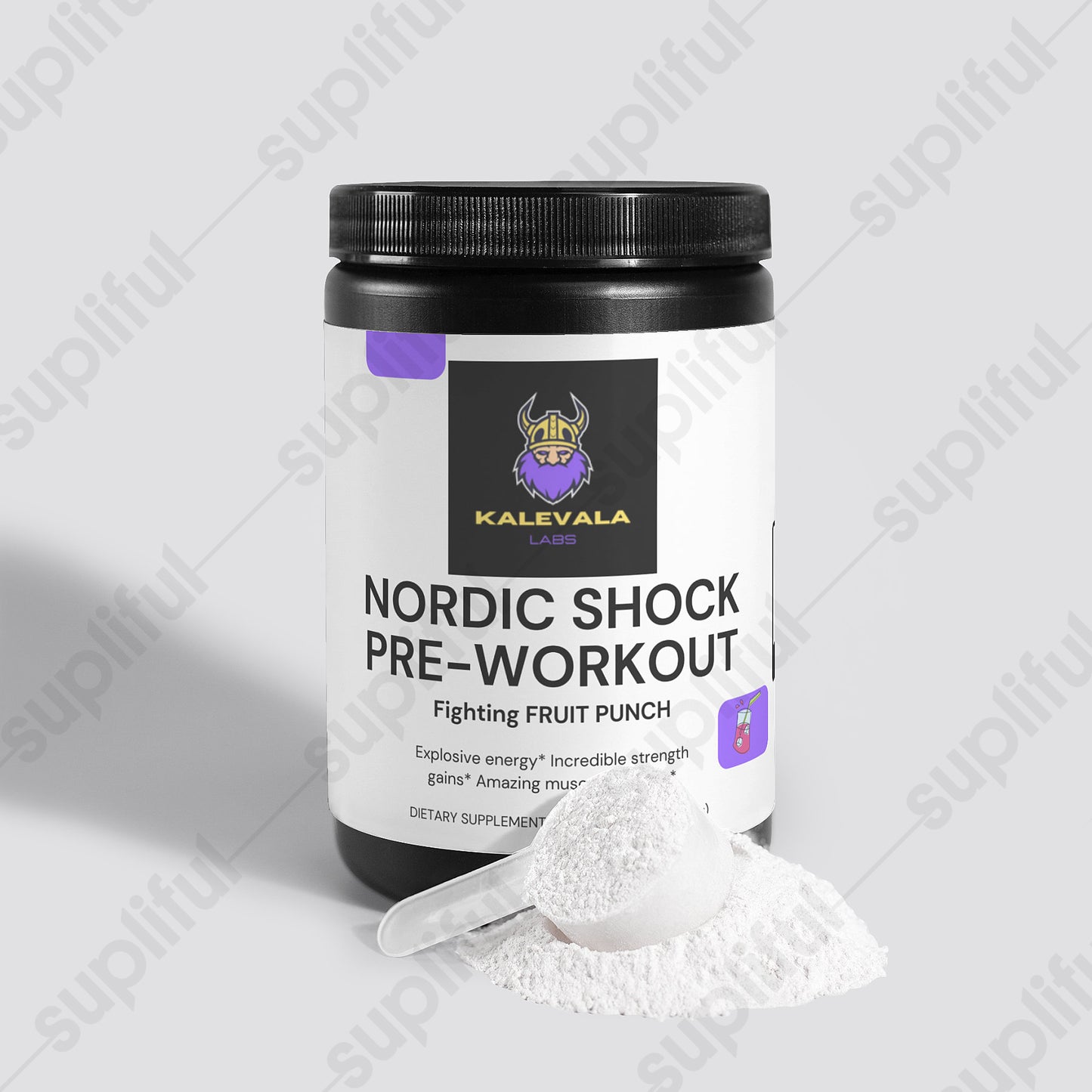 Nordic Pre-Workout Powder (Fruit Punch)