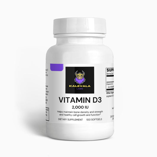 D-vitamiini D3 2,000 IU